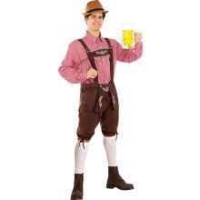 Deluxe Oktoberfest Herr Bierfull Man Kostuum