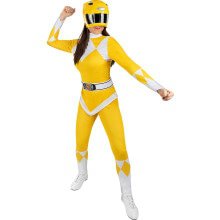 Trini Kwan Gele Power Ranger Vrouw Kostuum