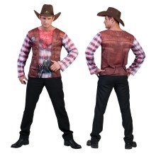 3d T-Shirt Cowboy Man Kostuum