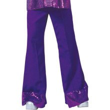 Disco Dancer Broek Paars Man