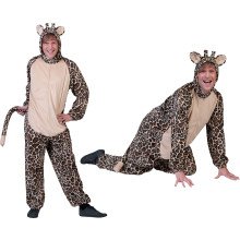 Savanna Giraffe Onesie Man Kostuum