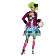 Boosaardige Mad Hatter Vrouw Kostuum