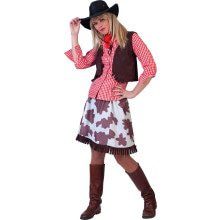 Poker Alice Cowgirl Vrouw Kostuum