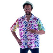 Kleurrijk Hippie Peace Shirt Man