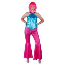 Pinky Funk Disco Topper Broek Vrouw