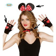 Complete Minnie Muis Set Vierdelig