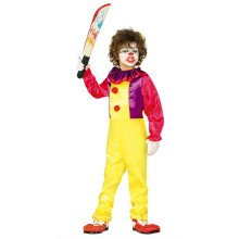 Clown Lach Aan De Kont Jongen Kostuum