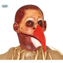 Latex Masker Vogel Met Grote Bek