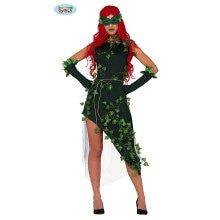 Superschurk Poison Ivy Uit Batman Vrouw Kostuum