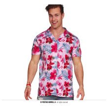 Hawaii Shirt Lapalapa Flamingo Man