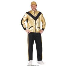 Golden Race Tracksuit Man Kostuum