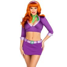 Scooby Perfect Daphne Vrouw Kostuum