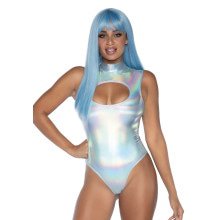 Holografische Sexy Spandex Bodysuit Vrouw Kostuum