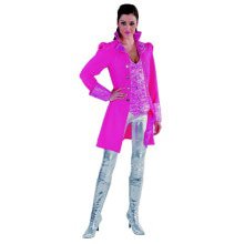 Roze Markiezin Madame Cheval Mantel En Vest Vrouw