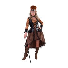 Sheffield Steampunk Cyber Vrouw Kostuum