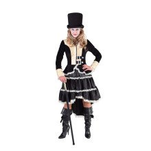 Steampunk Blackpool Beauty Vrouw Kostuum