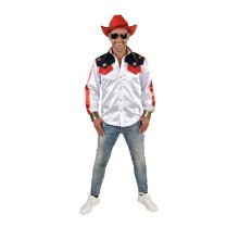 Line Dance Cowboy Las Vegas Rodeo Blouse Man