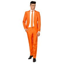 Heel Oranje Solid Orange Suitmeister Man Kostuum