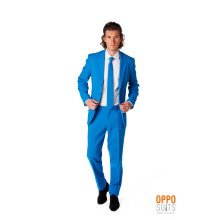 Blue Steel Blauw Opposuit Kostuum Man