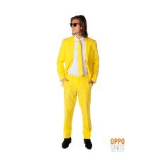 Geel Yellow Fellow Opposuit Kostuum Man