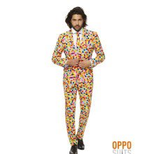 Lekker Druk Confetteroni Opposuit Man Kostuum