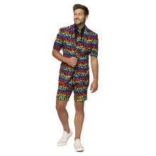 Wild Rainbow Zomer Man Kostuum