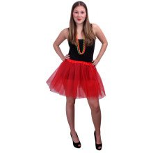 Tule Rok Ballet Rood Vrouw