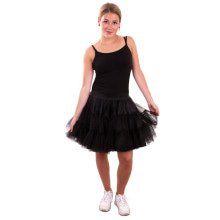 Rock And Roll Petticoat 3 Lagen Zwart Vrouw