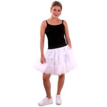 Rock And Roll Petticoat 3 Lagen Wit Vrouw