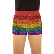 Hotpants Glitter Regenboog Hanne Vrouw