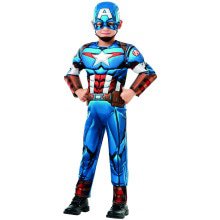 Captain America Avengers Assemble Deluxe Jongen Kostuum