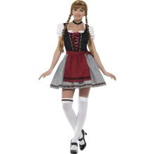 Fraulein Frohlich Dirndl Vrouw Kostuum