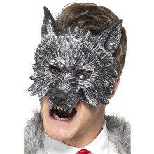 Grimmige Wolf Masker