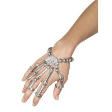 Skelet Armband Zilverkleurig