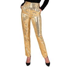 Pailletten Broek Proud To Be Goud Vrouw