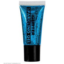 Sparkling Make-Up Gel Glitters Blauw, 25 Milliliter