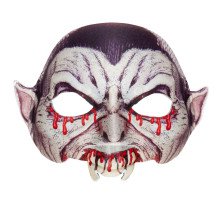 Halloween Halfmask Kinloos Vampier Masker