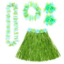 Hula Hula Hawaii Set Groen