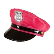 Dames Politiepet Neon Roze