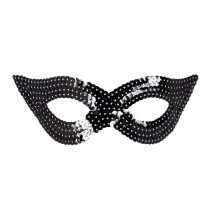 Erotica Oogmasker Pailletten, Zwart