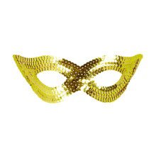 Erotica Oogmasker Pailletten, Goud