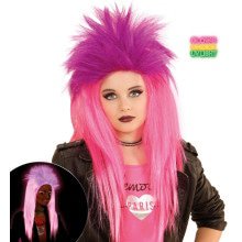 Neon Rock Pruik, Kind Punk Roze