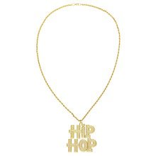 Gangsta Ketting Hiphop Goud