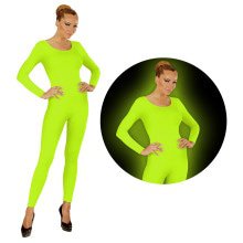 Neon Groen Bodysuit Glow Vrouw Kostuum