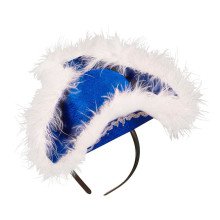 Mini Driesteek Met Marabou Marieke Blauw