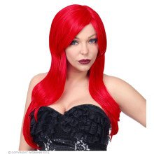 Jessica Rabbit Cosplay Pruik Lang Rood Haar