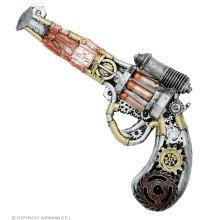 Steampunk Revolver Latex 32 Centimeter