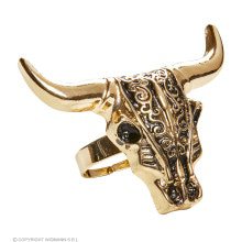 Gouden Buffel Ring Bobbejaan