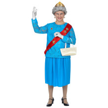 The Queen Koningin Van Engeland Elizabeth Man Kostuum