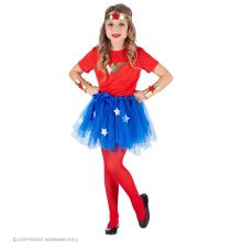 Super Sterke Wonder Girl Meisje Kostuum